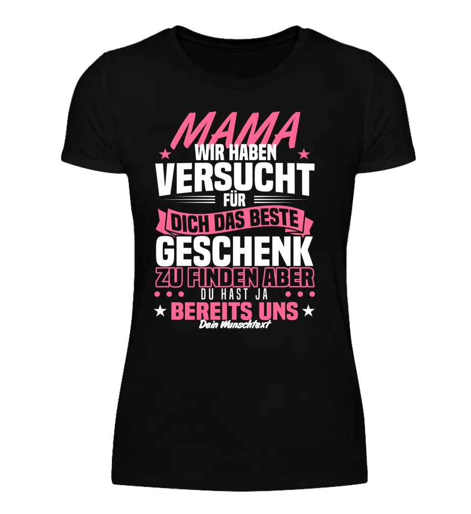 Mama Geschenk - Personalisiertes Mama T-shirt