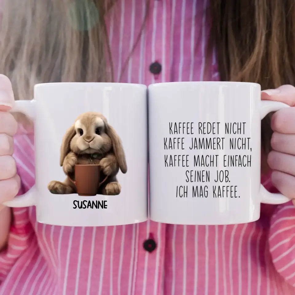 Lustiger Hase - Büro Tasse