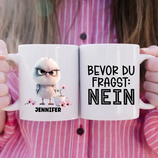 Lustige Kaffeetasse Vogel