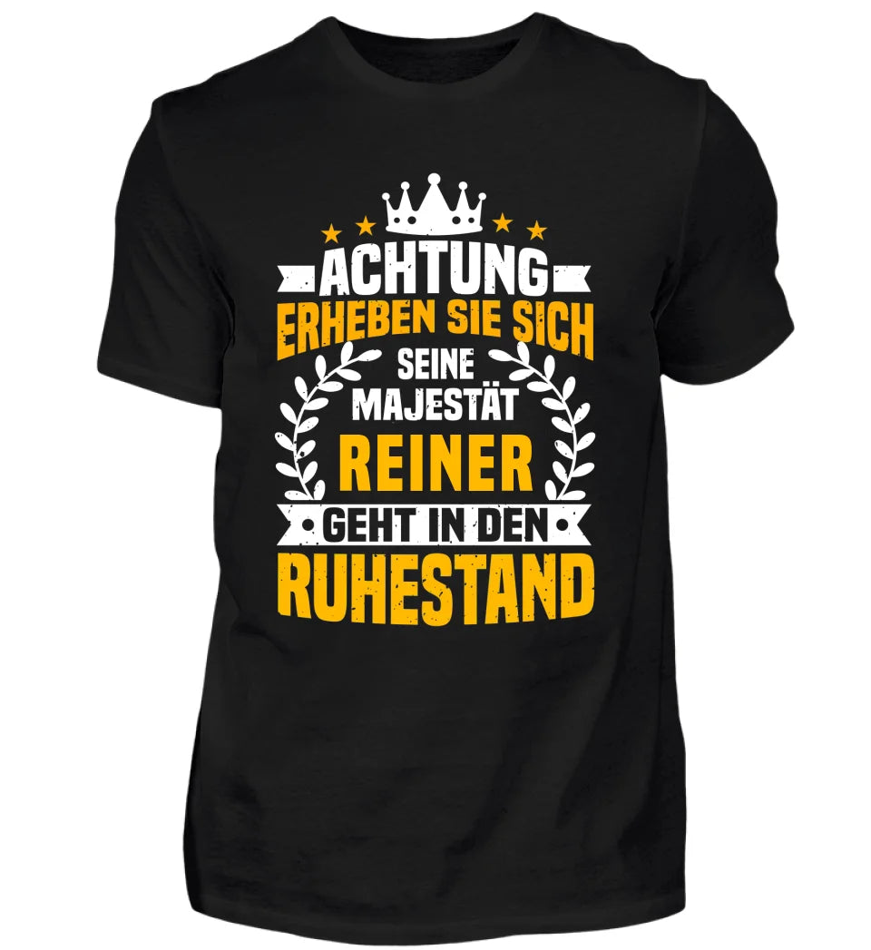 Erheben Sie Sich - Lustiges Rente T-Shirt